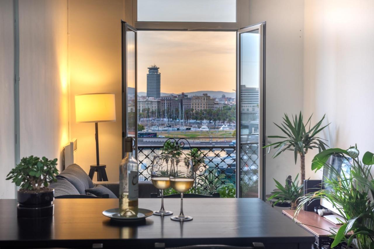 Superb Cute Flat Barcelona Bests View On The Sea For Couple Dış mekan fotoğraf
